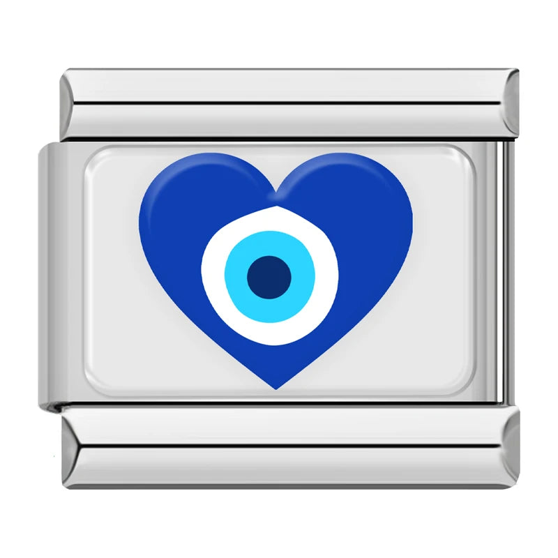 Heart evil eye